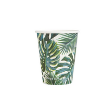 Tropical Fiesta Palm Leaf Paper Cups - Ellie and Piper