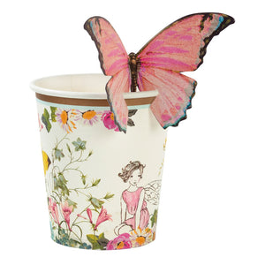 Truly Fairy Paper Cups with Butterfly Detail - Ellie and Piper