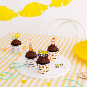 Under Construction Cupcake Decorating Set - Ellie and Piper