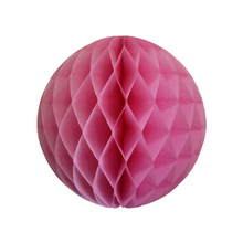 Rose Pink Tissue Paper Honeycomb Ball (3 sizes) - Ellie and Piper
