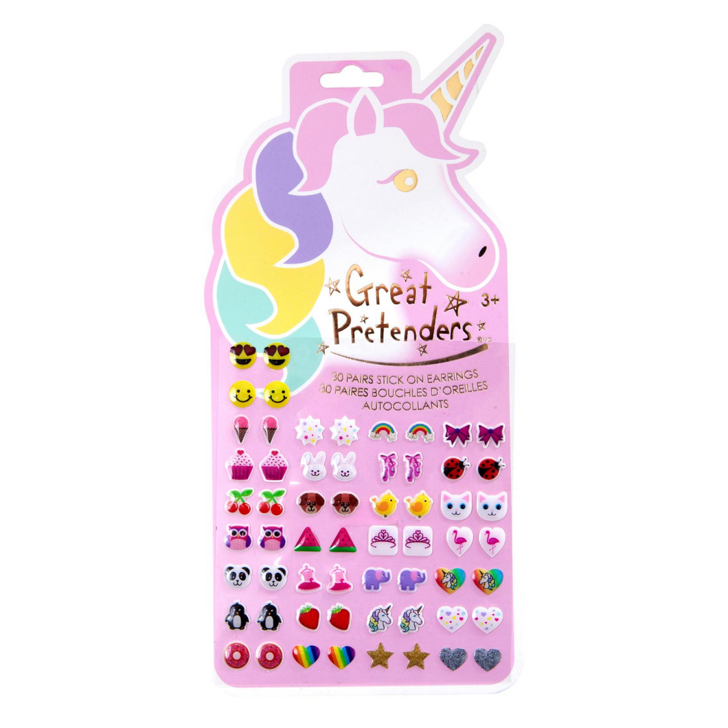 Unicorn Sticker Earrings - Ellie and Piper