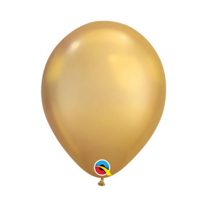 11" Chrome Gold Latex Balloon - Ellie and Piper