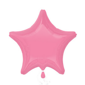 Rose Pink Star Shaped Balloon - Ellie and Piper
