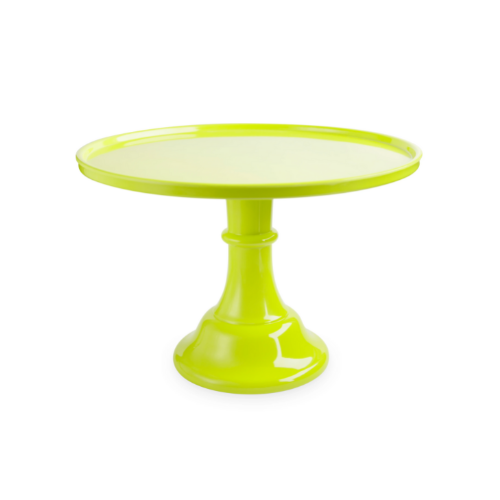 Chartreuse Melamine Cake Stand - Ellie and Piper