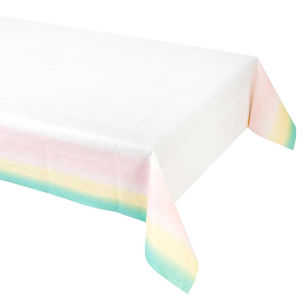 Pastel Rainbow Table Cover - Ellie and Piper