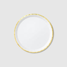 White Paper Party Plates (2 Sizes) - Ellie and Piper