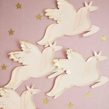 Winged Unicorn Plates - Ellie and Piper