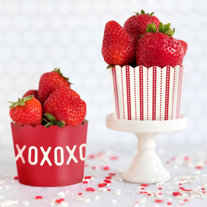 XOXO food cups (50 pcs) - Ellie and Piper