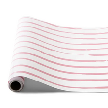 Decorative Paper Table Runner - Light Pink Stripe - Ellie and Piper