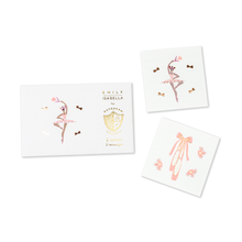 Pirouette Ballet Temporary Tattoos - Ellie and Piper