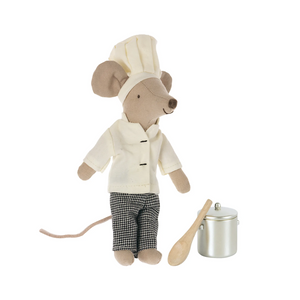 Chef Mouse, Pot & Spoon - Ellie and Piper