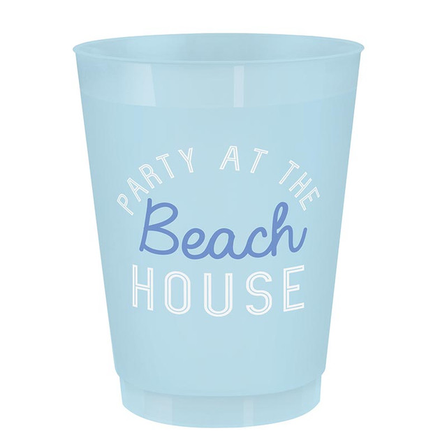 Beach House Reusable Party Cups - Ellie and Piper