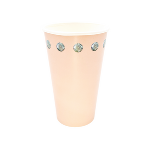 Dusty Beige Concho Star Bead Cups - Ellie and Piper