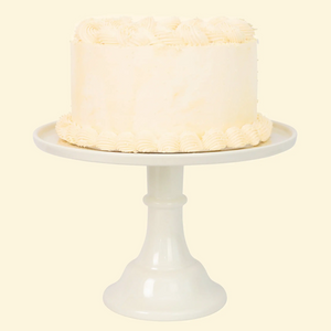 Melamine Cake Stand - Linen White - Ellie and Piper