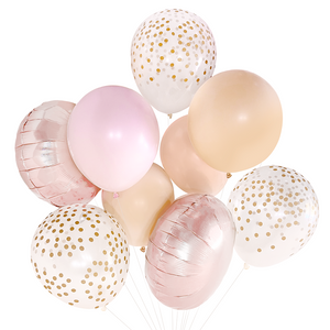 Balloon Bouquet - Blush and Rose Gold - Ellie and Piper
