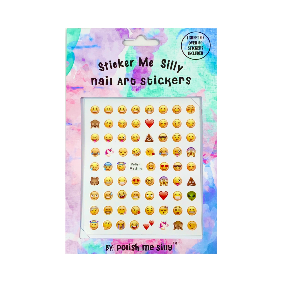 Emoji Nail Art Stickers