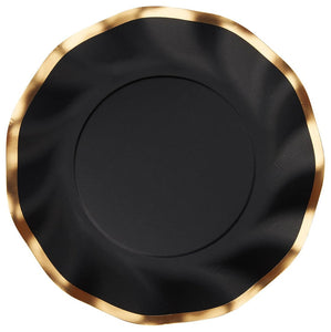 Everyday Black Dinner Plate - Ellie and Piper