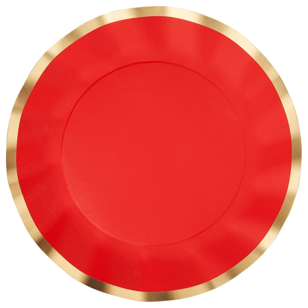 Everyday Scarlet Dinner Plate - Ellie and Piper
