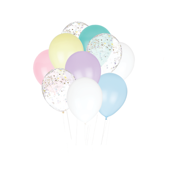 Unicorn Classic Balloons - Ellie and Piper