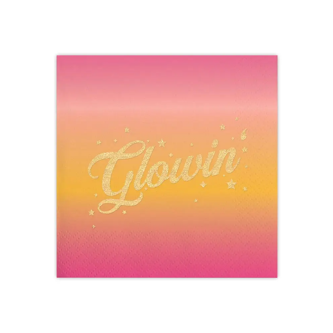 Glowin' Cocktail Napkins