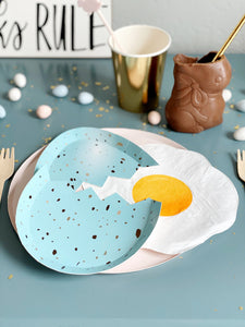 Robin Egg Dessert Plates - Ellie and Piper