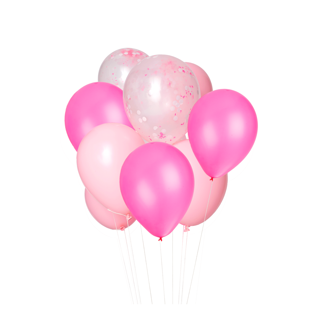 Flamingo Pink Balloon Bouquet - Ellie and Piper