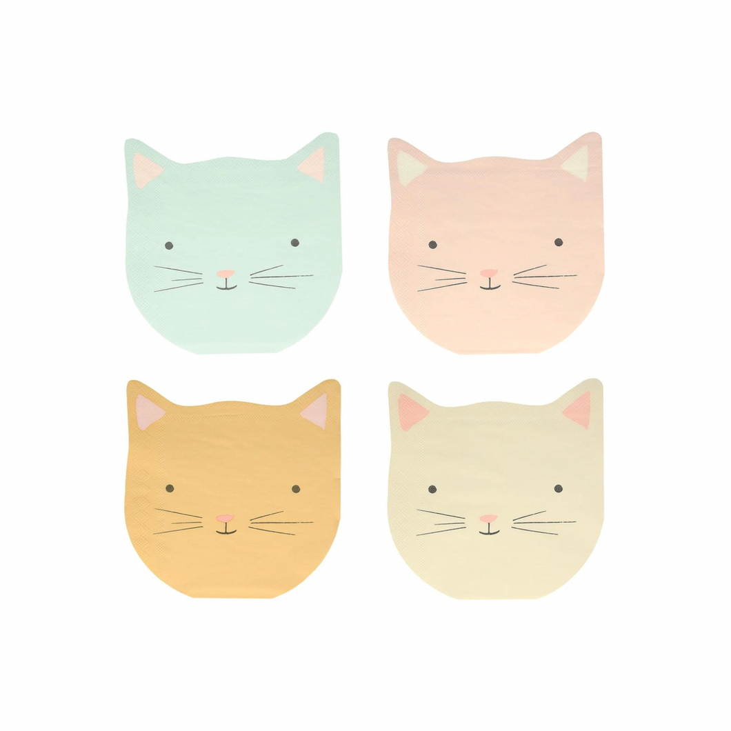 Cute Kittens Napkins - Ellie and Piper