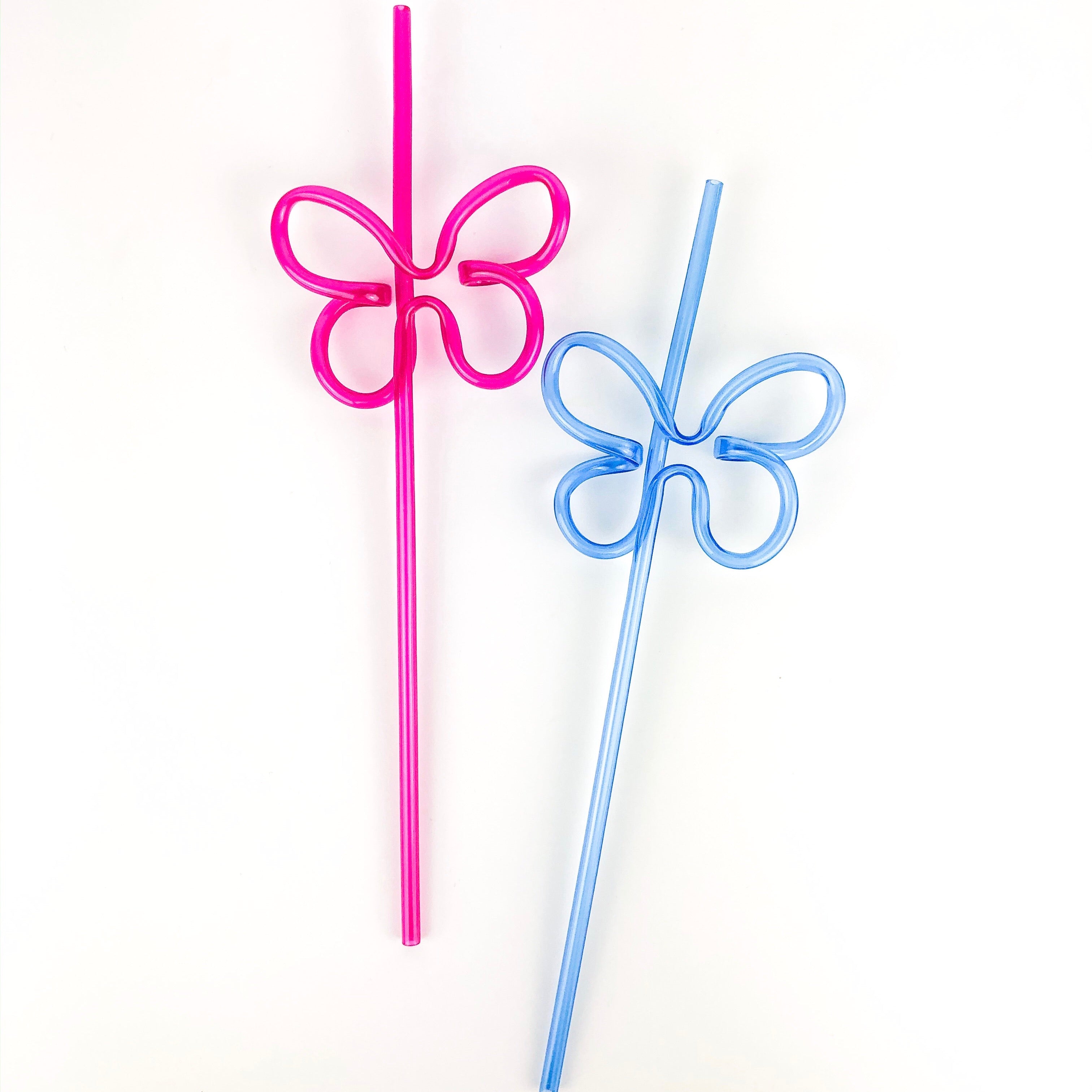 Butterfly Shaped Straw
