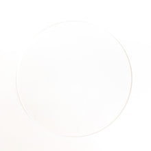 Clear Acrylic Round Charger - Ellie and Piper