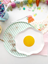 Egg Yolk Small Dessert Paper Plates - Ellie and Piper