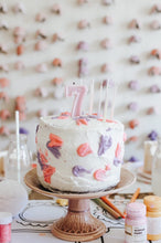 Lavender Purple Number Candles - Ellie and Piper