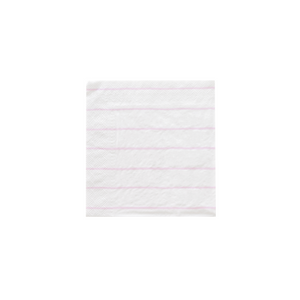 Frenchie Striped Large Napkins - Lilac - Ellie and Piper