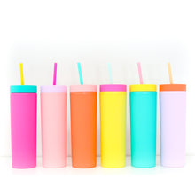 Matte Color Blocked Tumbler (2 styles) - Ellie and Piper
