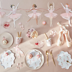 Ballerina Plates - Ellie and Piper