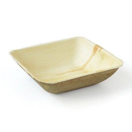 Palm Leaf Square Bowls - Ellie and Piper