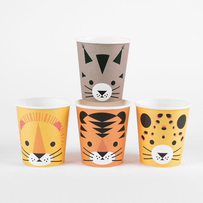 Mini Felines Paper Cups - Ellie and Piper