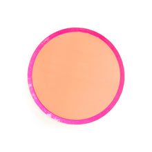Color Blocked Small Paper Plates - Hot Pink/Coral - Ellie and Piper