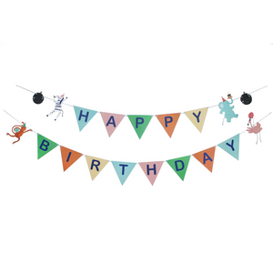 Party Animals Birthday Banner - Ellie and Piper