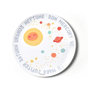 Outer Space Melamine Dinner Plate - Ellie and Piper
