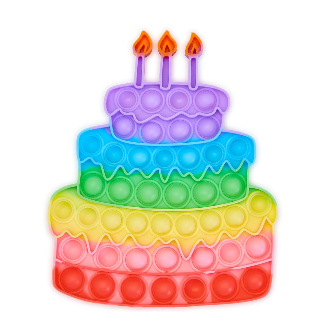 Pastel Rainbow Cake Fidget Toy - Ellie and Piper