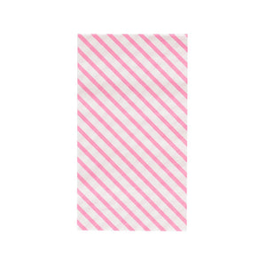 Rose Pink Stripes Dinner Paper Napkins - Ellie and Piper