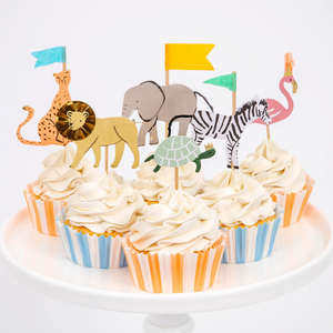 Safari Animals Cupcake Kit - Ellie and Piper