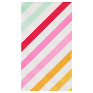 Rainbow Stripe Guest Towel - Ellie and Piper