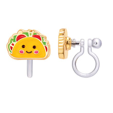 Clip-On Cutie Earrings - Taco Belle - Ellie and Piper