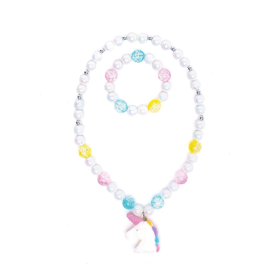 Unicorn Necklace And Bracelet Set - Ellie and Piper